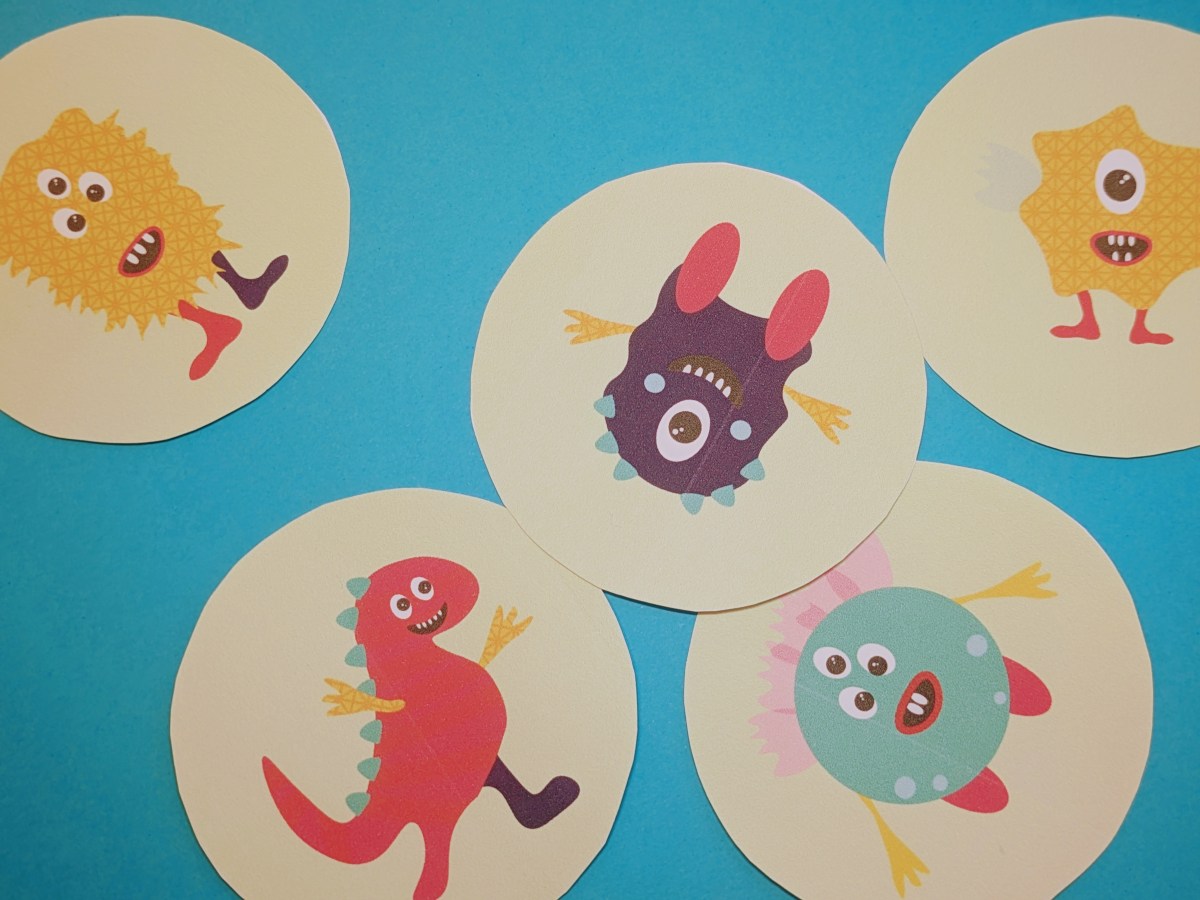 Monsters memory game&nbsp;(GA011)