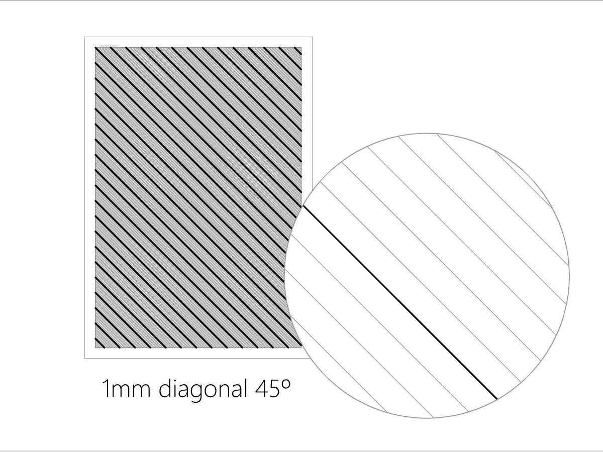 1 mm digonal lined paper&nbsp;45º(PT036)