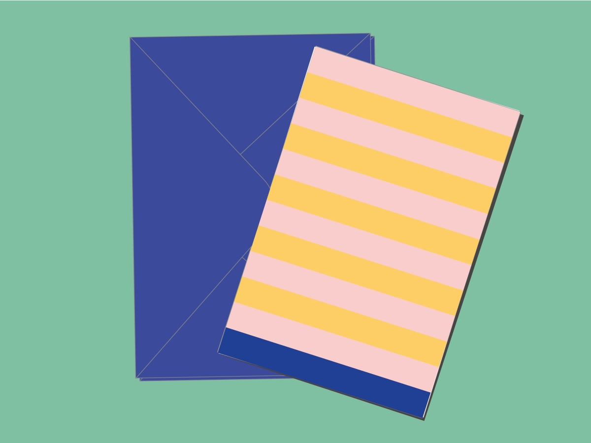 Geometrical greeting card&nbsp;(CA016)
