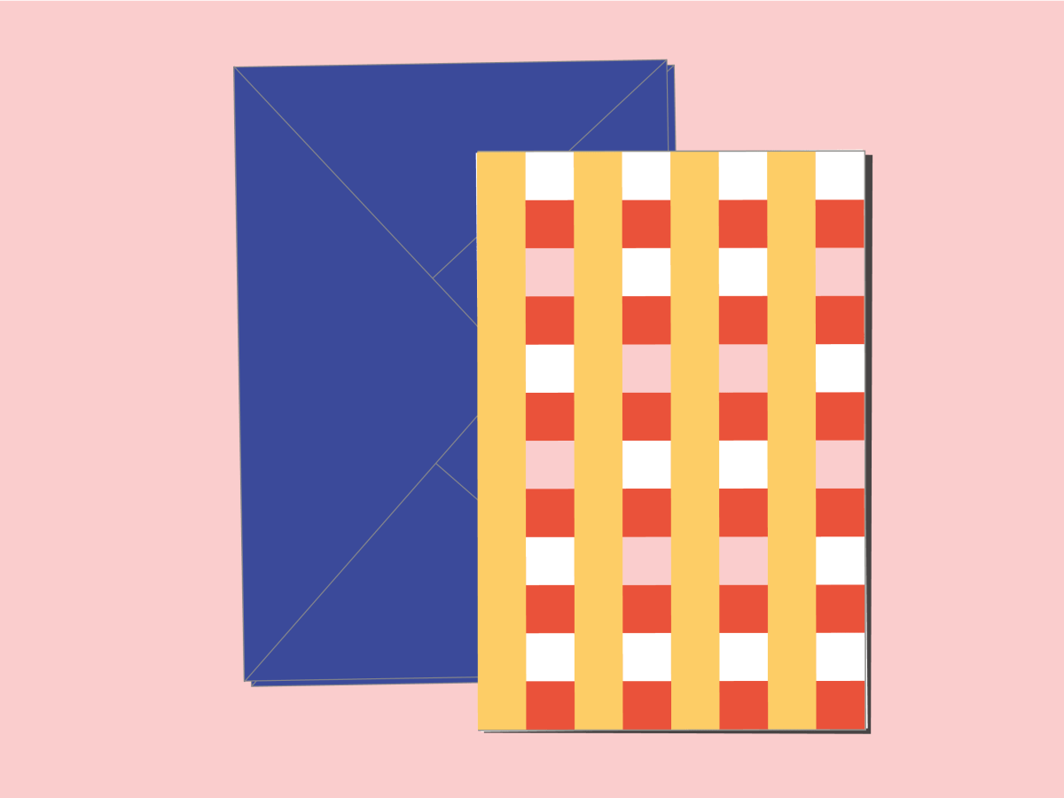 Geometrical greeting card&nbsp;(CA017)