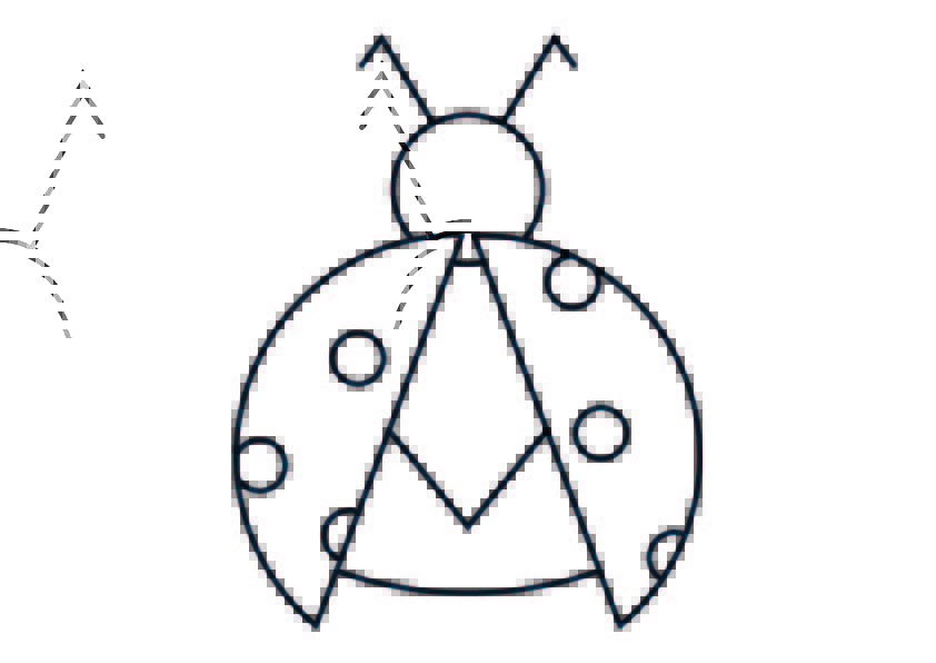 Free printable coloring page bugs ladybug