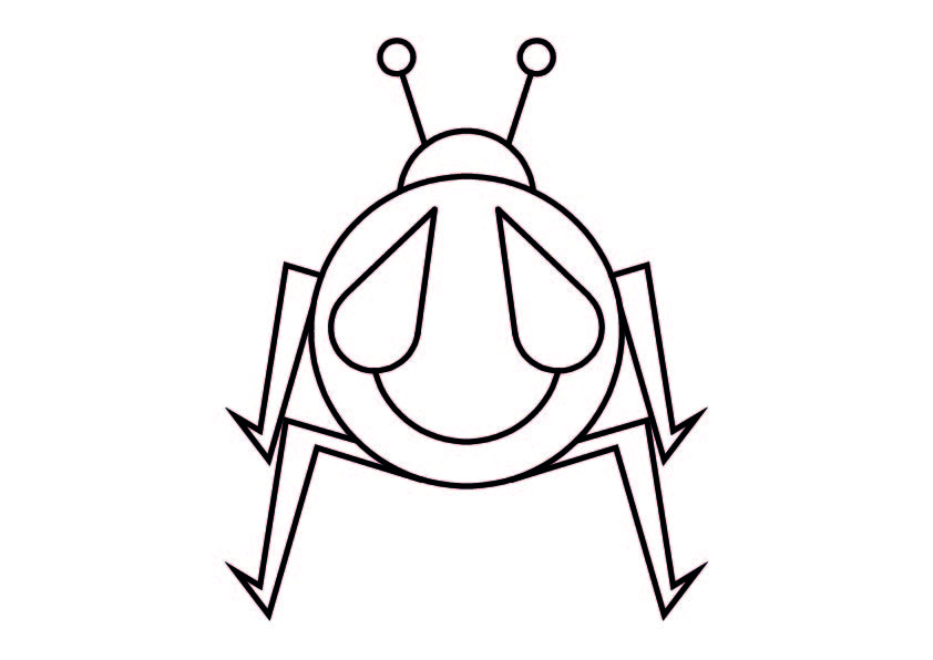 Bug Coloring page BUG (CP005) – munddu