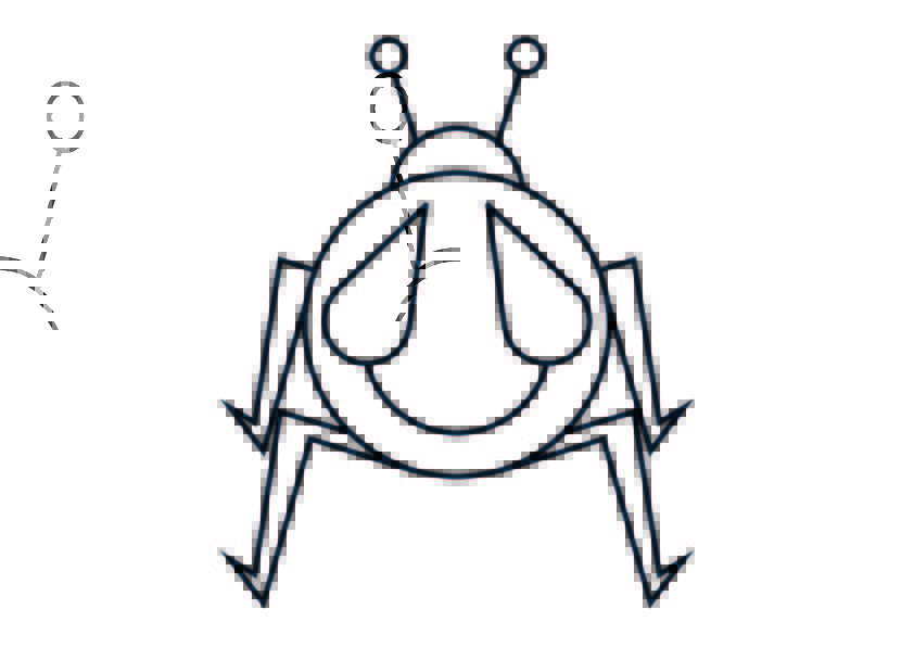 Free printable coloring page bugs
