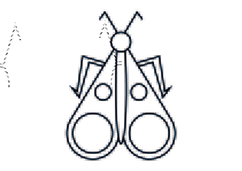 Free printable coloring page bugs butterfly mariposa schmetterling tximeleta