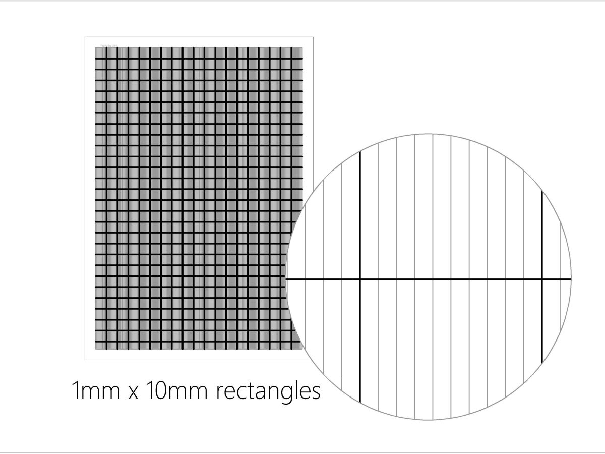1mm x 10mm rectangled paper&nbsp;(PT041)