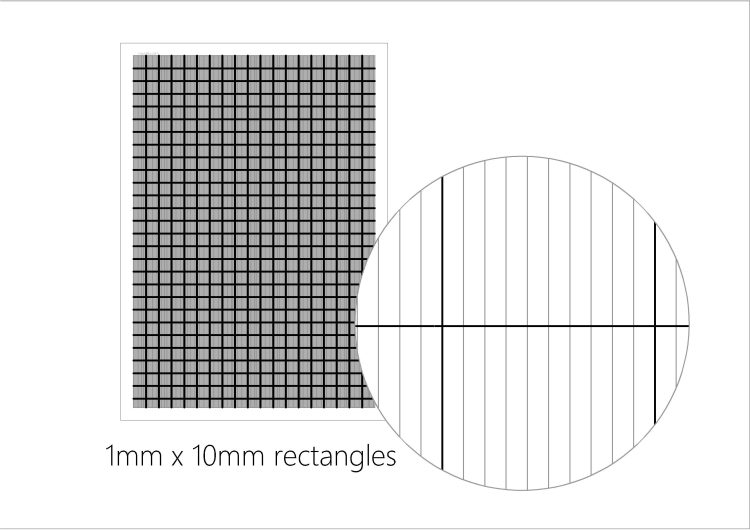 free printable dowloadable grid graph paper 1mmx10mm paper 