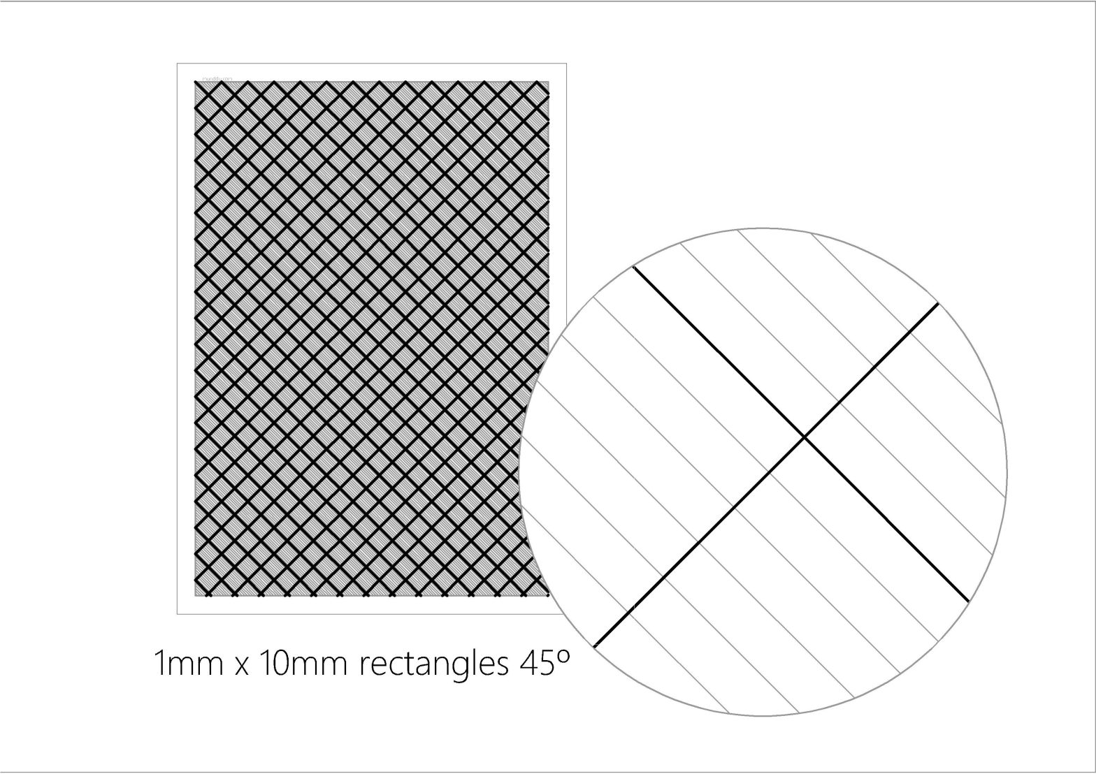 free printable dowloadable grid graph paper 1mmx10mm paper 45º