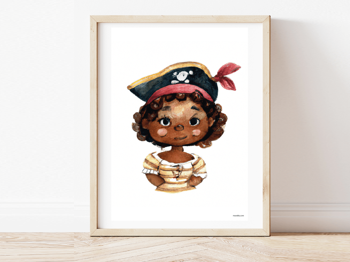 PIRATE wall art&nbsp;(WAk001)