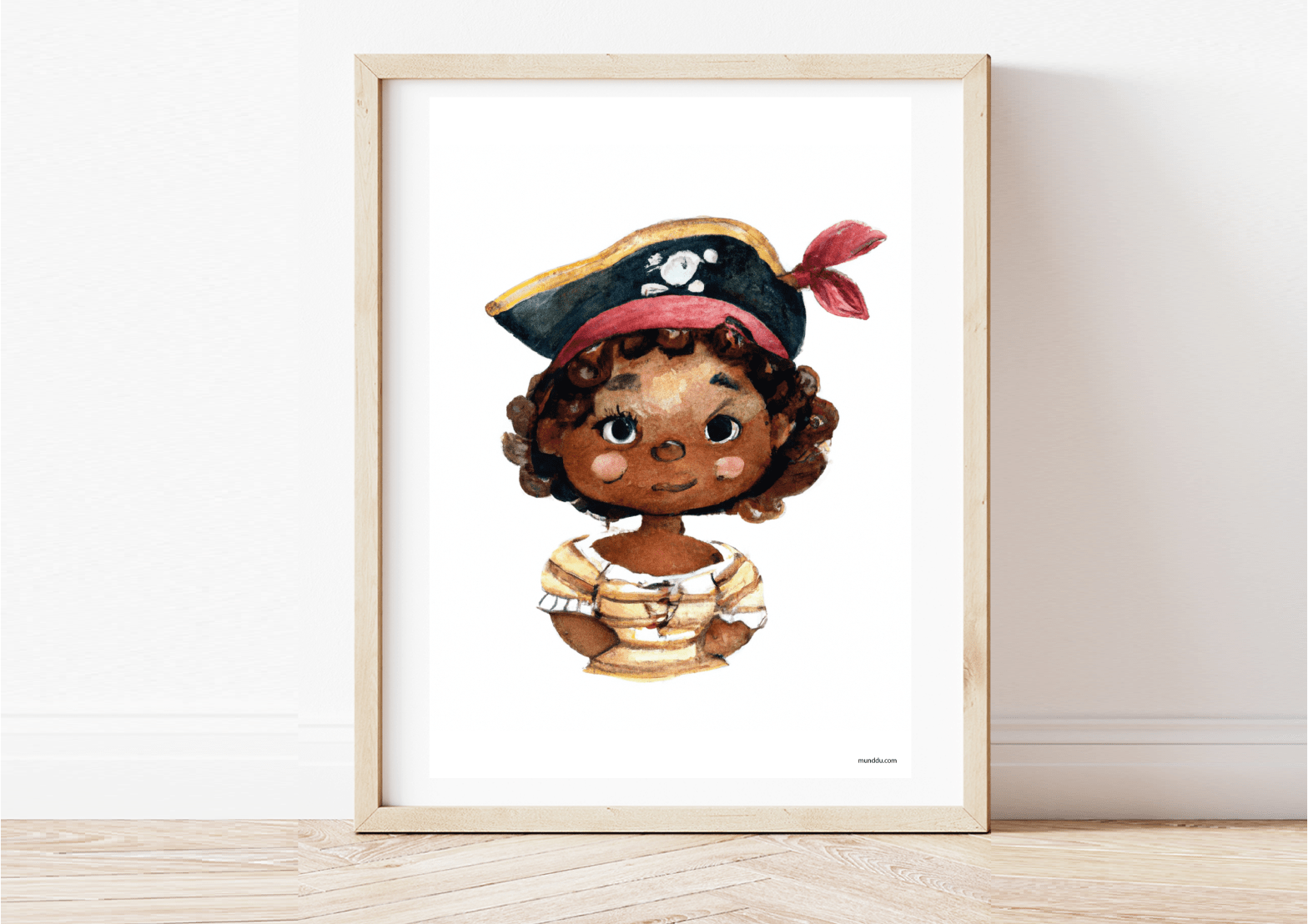 free printable kids wall art pirates