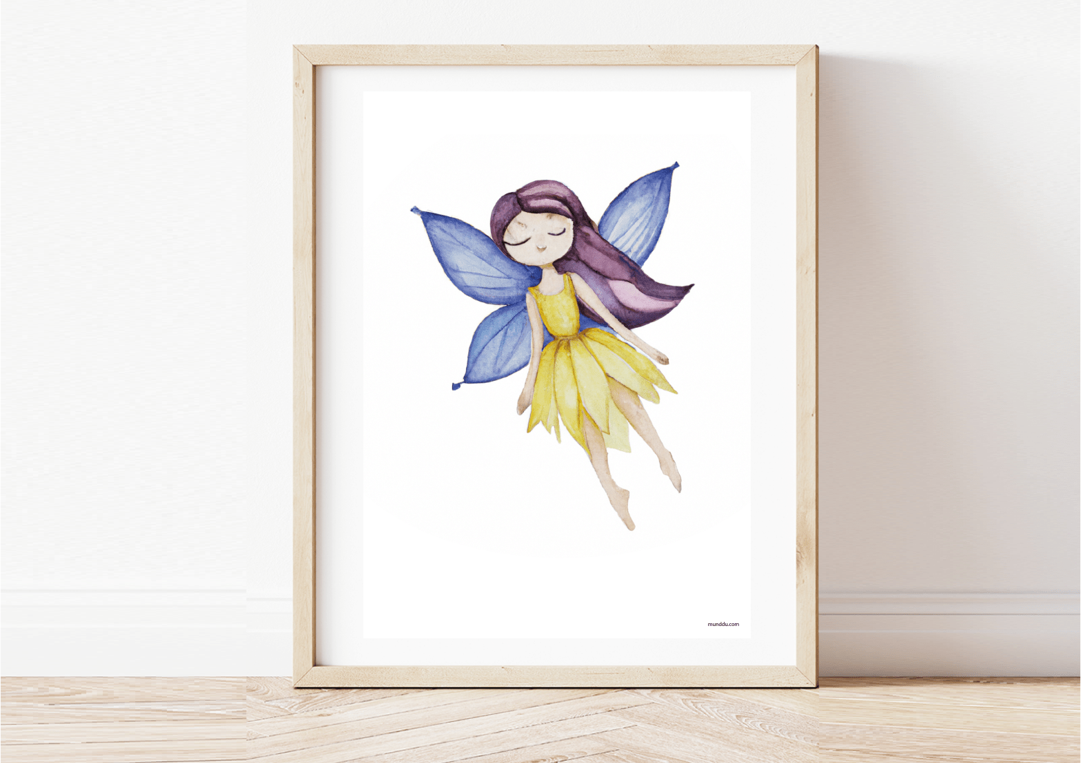 free printable kids wall art fairy