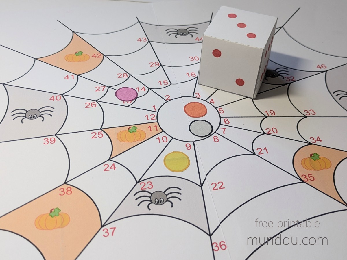 HALLOWEEN SPIDER BOARD GAME&nbsp;(GA015)