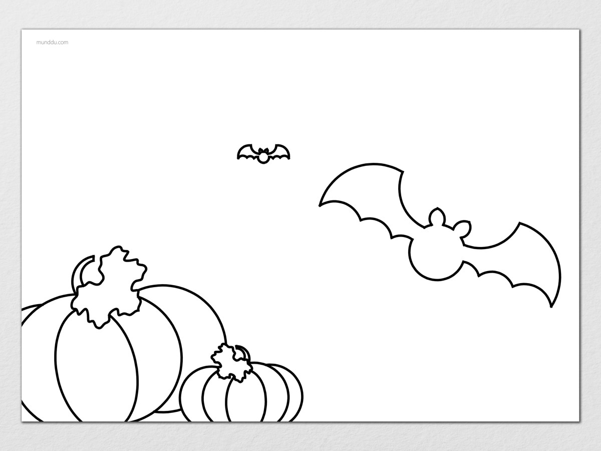 HALLOWEEN PUMPKIN COLORING PLACEMAT&nbsp;(PL025)