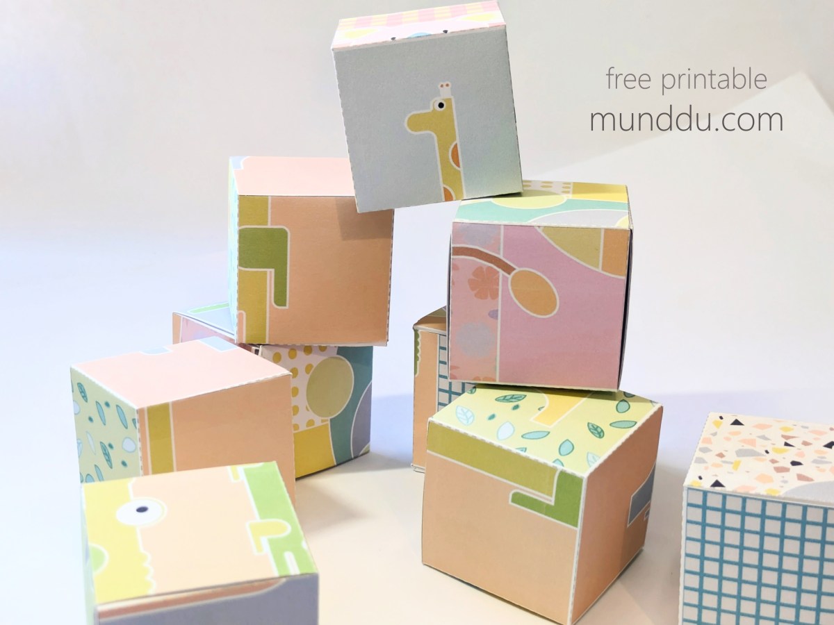 PAPER JIGSAW CUBE&nbsp;(TO006)